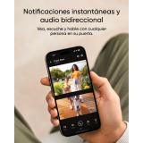 Eufy - Security Video Doorbell E340, cámara doble con sistema de control de entregas, 2K Full HD y visión nocturna a color, por