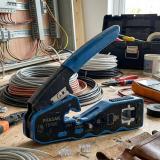 Phasak - TD 020 Fastcrimp – Crimpadora profesional RJ45 con pelacables para Cat 5/5e/6/6A/7