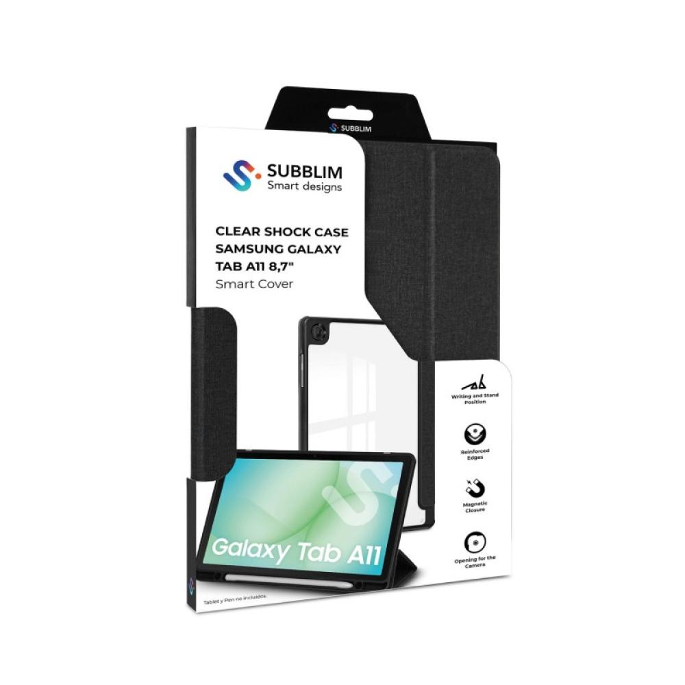 SUBBLIM - SUBCST-5SC040 funda para tablet 20,3 cm (8") Libro Negro