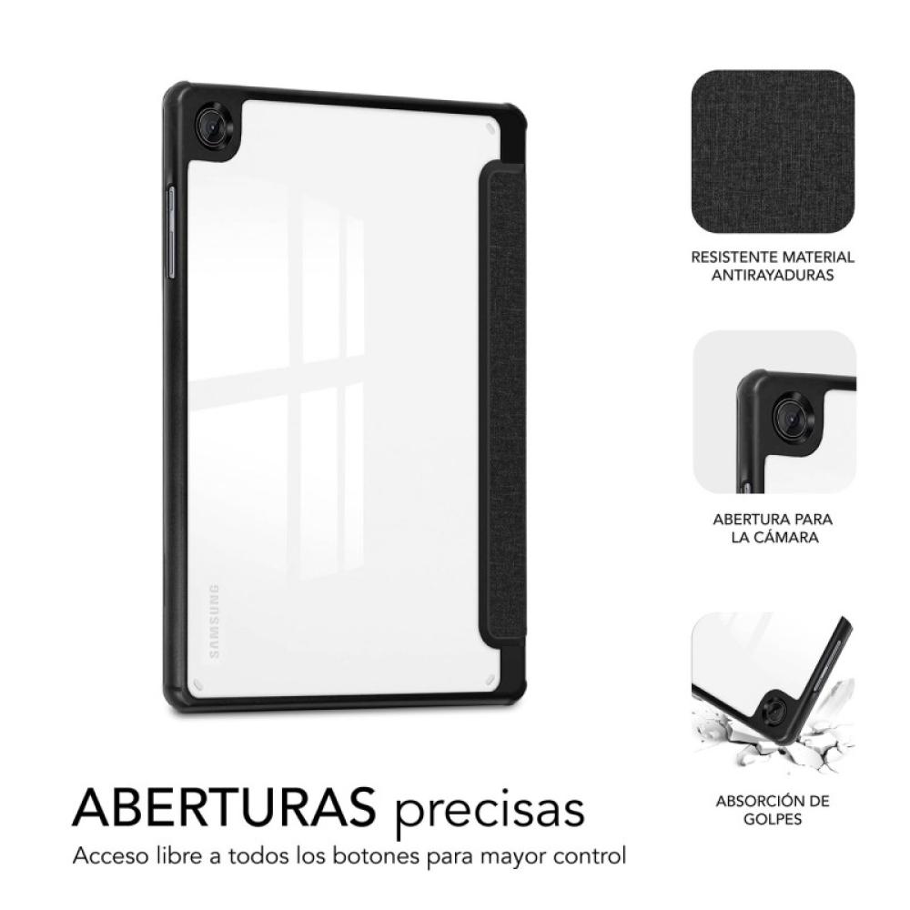 SUBBLIM - SUBCST-5SC040 funda para tablet 20,3 cm (8") Libro Negro