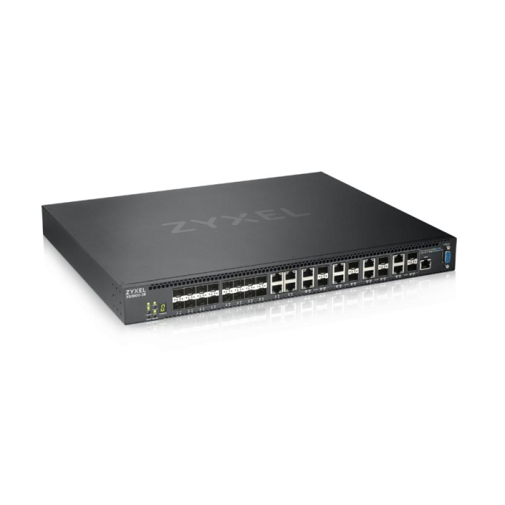 Zyxel - XS3800-28 Gestionado L2+ 10G Ethernet (100/1000/10000) Negro