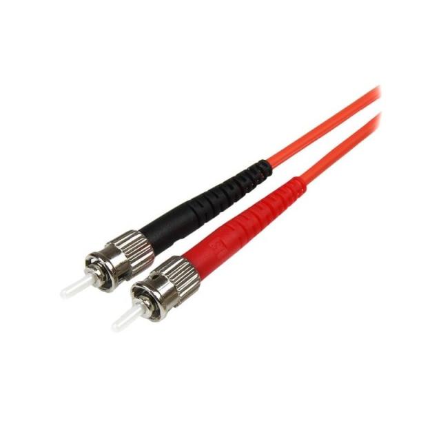 StarTech.com - Cable Adaptador de Red de 5m Multimodo Dúplex Fibra Óptica LC-ST 50/125 - Patch Duplex