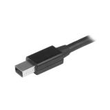 StarTech.com - Splitter Multiplicador Mini DP a 2 puertos DisplayPort - Hub MST