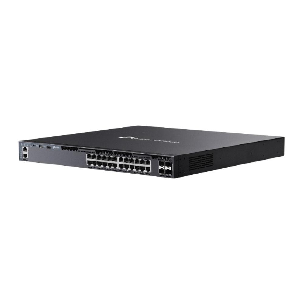 TP-Link - Omada SG6428XHP switch Gestionado L3 Gigabit Ethernet (10/100/1000) Energía sobre Ethernet (PoE) 1U Negro