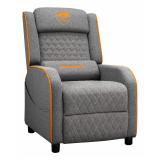 COUGAR - Ranger One Butaca para jugar Asiento acolchado tapizado Gris, Naranja