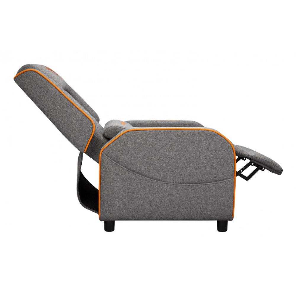 COUGAR - Ranger One Butaca para jugar Asiento acolchado tapizado Gris, Naranja