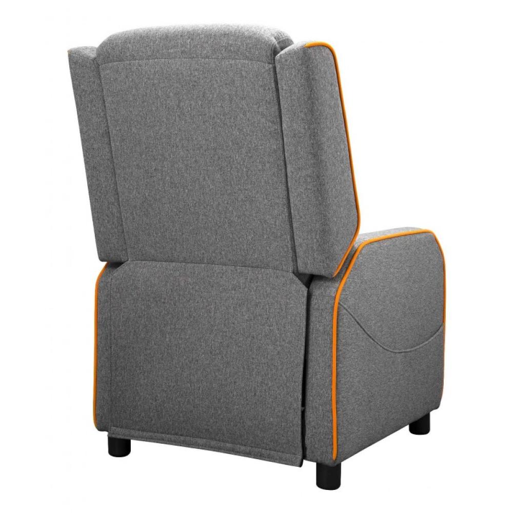 COUGAR - Ranger One Butaca para jugar Asiento acolchado tapizado Gris, Naranja