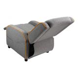 COUGAR - Ranger One Butaca para jugar Asiento acolchado tapizado Gris, Naranja