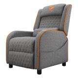 COUGAR - Ranger One Butaca para jugar Asiento acolchado tapizado Gris, Naranja