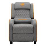 COUGAR - Ranger One Butaca para jugar Asiento acolchado tapizado Gris, Naranja