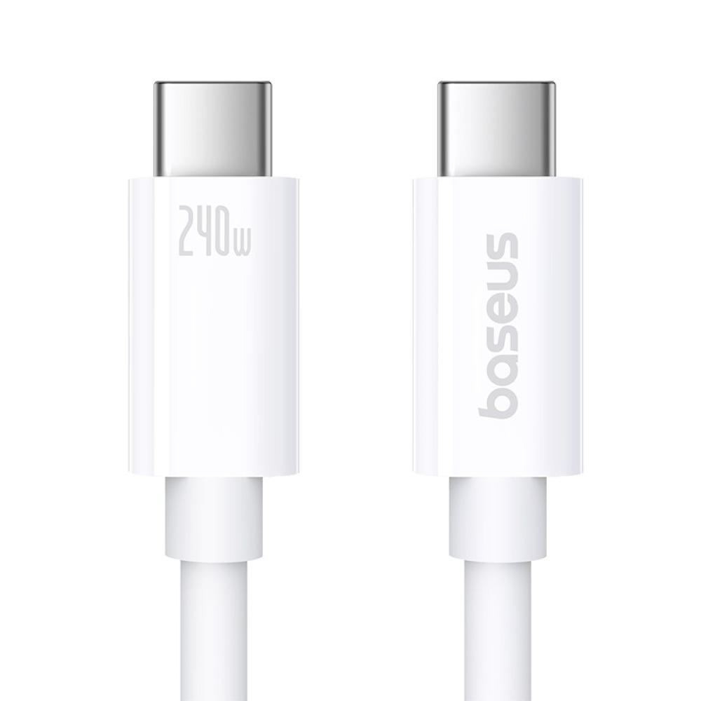 Baseus - P10365200211-05 cable USB USB4 Gen 3x2 1,8 m USB C Blanco