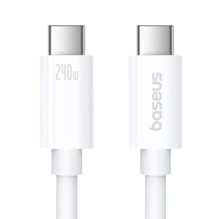 Baseus - P10365200211-05 cable USB USB4 Gen 3x2 1,8 m USB C Blanco