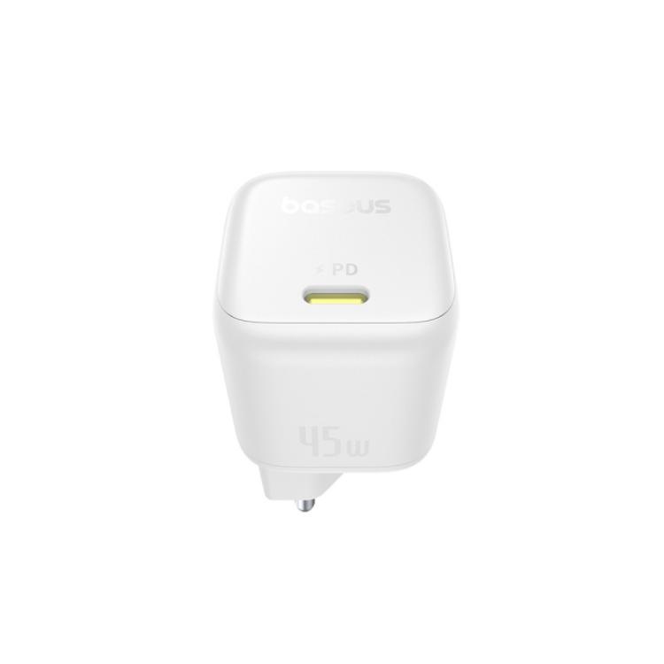 Baseus - P10176800213-00 cargador de dispositivo móvil Universal Blanco Corriente alterna Carga rápida Interior