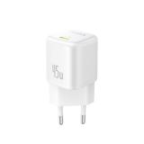 Baseus - P10176800213-00 cargador de dispositivo móvil Universal Blanco Corriente alterna Carga rápida Interior