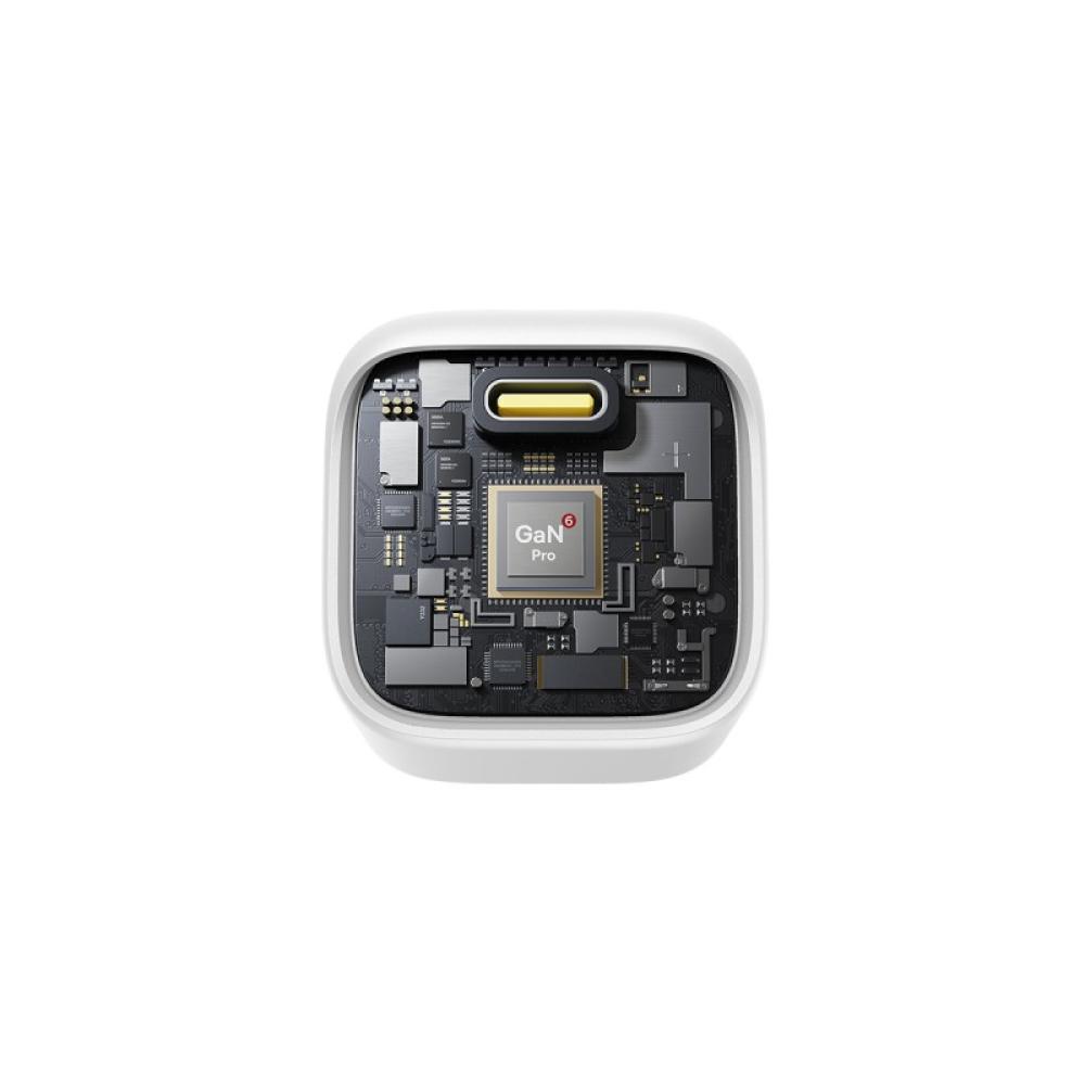 Baseus - P10176800213-00 cargador de dispositivo móvil Universal Blanco Corriente alterna Carga rápida Interior