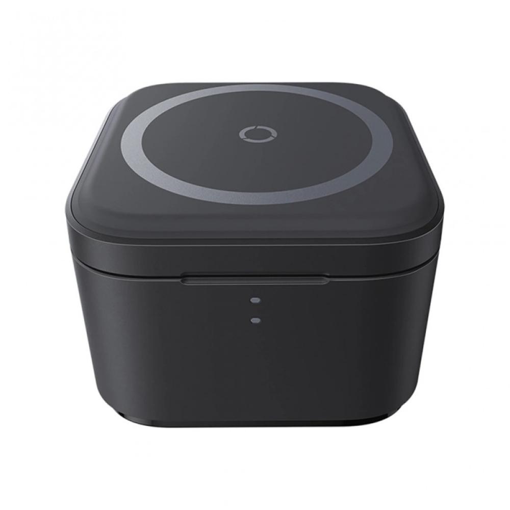 Baseus - P10264100123-01 cargador de dispositivo móvil Universal Negro USB Cargador inalámbrico Carga rápida Interior