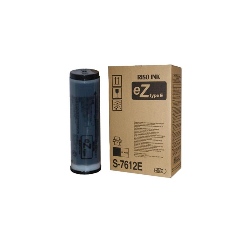 Riso - S-7612E cartucho de tinta 2 pieza(s) Negro