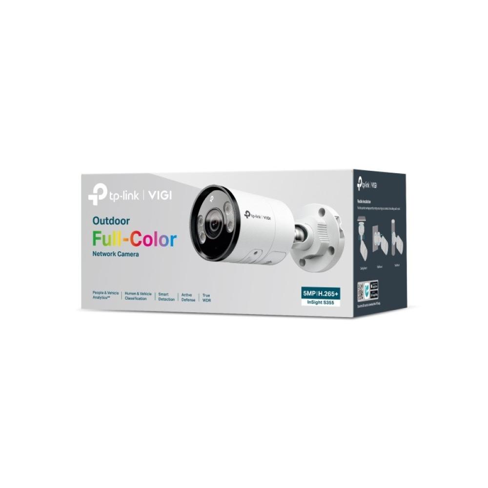 TP-Link - INSIGHT S355 Bala (forma) Cámara de seguridad IP Exterior 2880 x 1620 Pixeles Pared - INSIGHT S355(6MM)