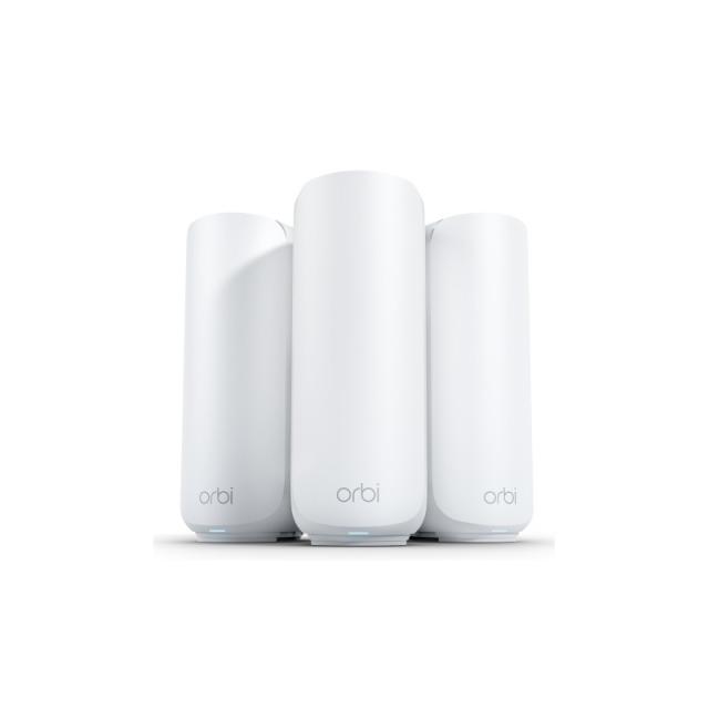 NETGEAR - Orbi 370 Doble banda (2,4 GHz / 5 GHz) Wi-Fi 7 (802.11be) Blanco 2 Interno - RBE373-100EUS