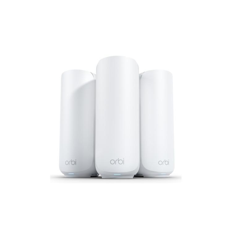 NETGEAR - Orbi 370 Doble banda (2,4 GHz / 5 GHz) Wi-Fi 7 (802.11be) Blanco 2 Interno - RBE373-100EUS