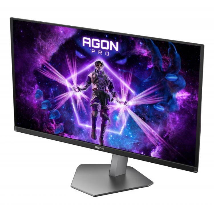AOC - AGON PRO AG276QKD2 pantalla para PC 67,3 cm (26.5") 2560 x 1440 Pixeles Quad HD QD-OLED Negro, Gris
