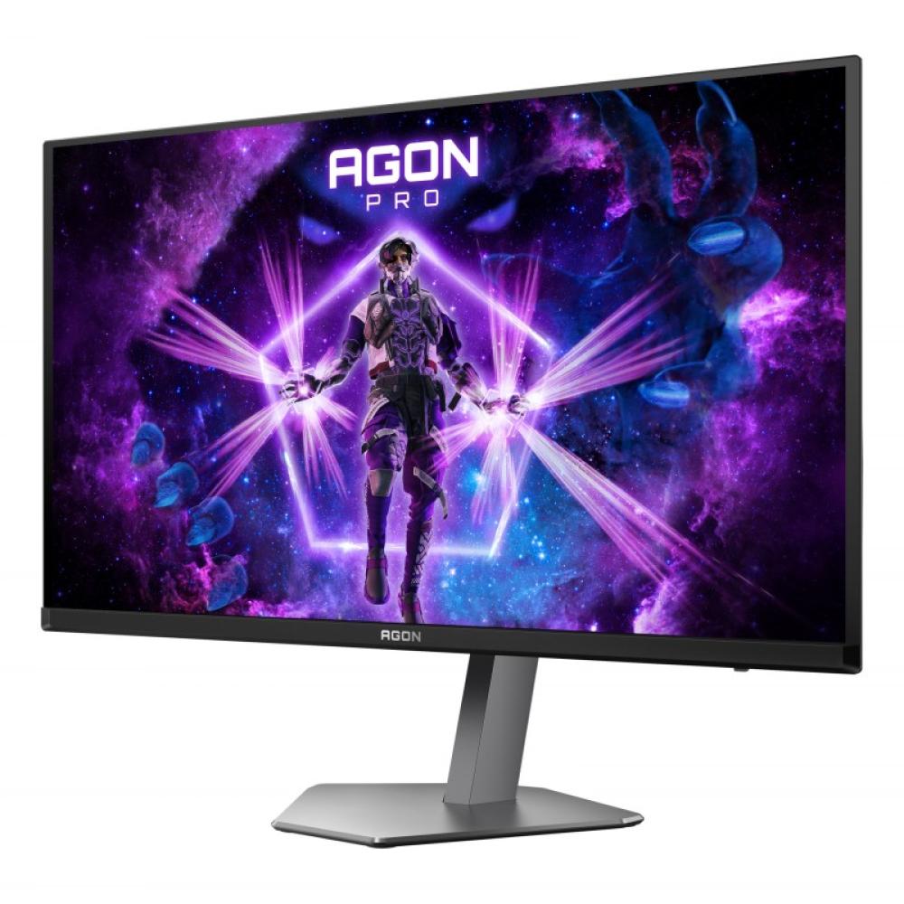 AOC - AGON PRO AG276QKD2 pantalla para PC 67,3 cm (26.5") 2560 x 1440 Pixeles Quad HD QD-OLED Negro, Gris