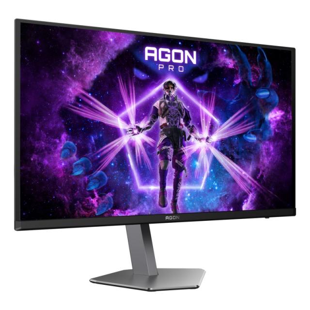 AOC - AGON PRO AG276QKD2 pantalla para PC 67,3 cm (26.5") 2560 x 1440 Pixeles Quad HD QD-OLED Negro, Gris