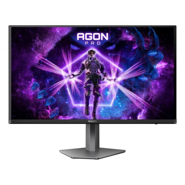 AOC - AGON PRO AG276QKD2 pantalla para PC 67,3 cm (26.5") 2560 x 1440 Pixeles Quad HD QD-OLED Negro, Gris