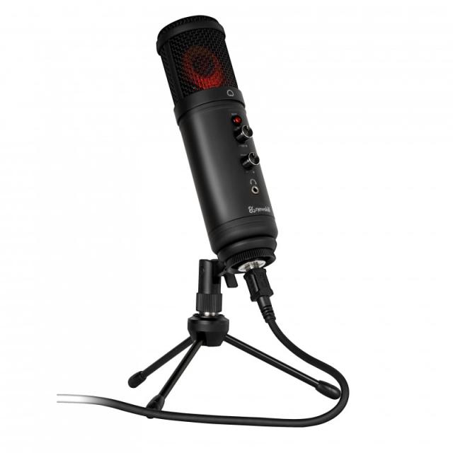 Newskill Gaming - Pasa el ratón por encima de la imagen para ampliarla Micrófono Profesional RGB (5 Colores fijos y Efectos rota