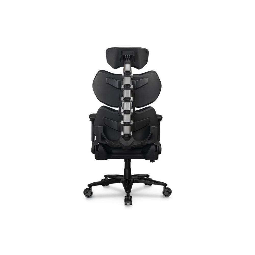 COUGAR - Terminator Elite Silla para videojuegos de PC Asiento acolchado Negro, Plata