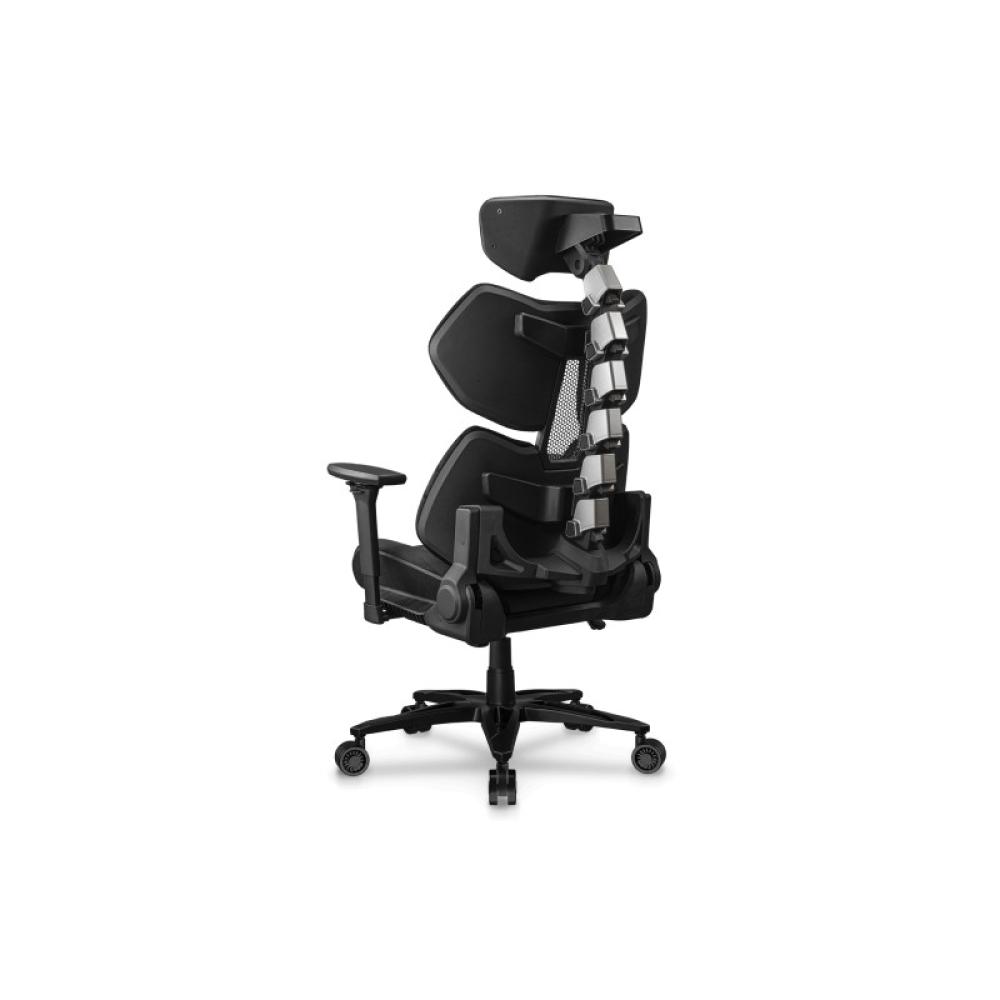 COUGAR - Terminator Elite Silla para videojuegos de PC Asiento acolchado Negro, Plata