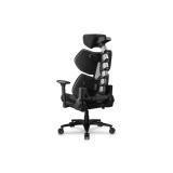 COUGAR - Terminator Elite Silla para videojuegos de PC Asiento acolchado Negro, Plata