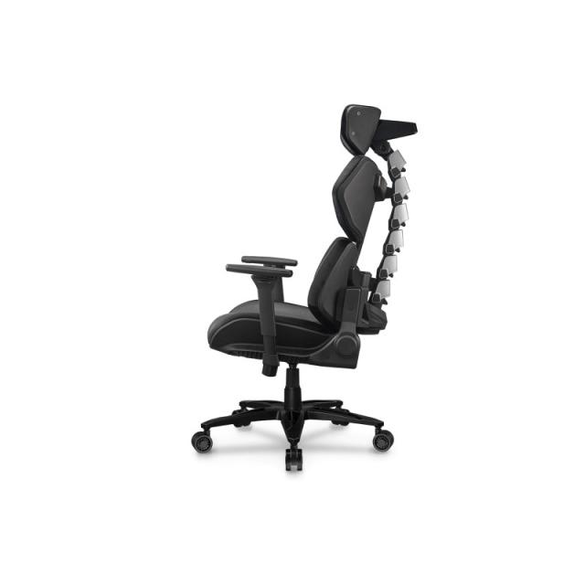 COUGAR - Terminator Elite Silla para videojuegos de PC Asiento acolchado Negro, Plata