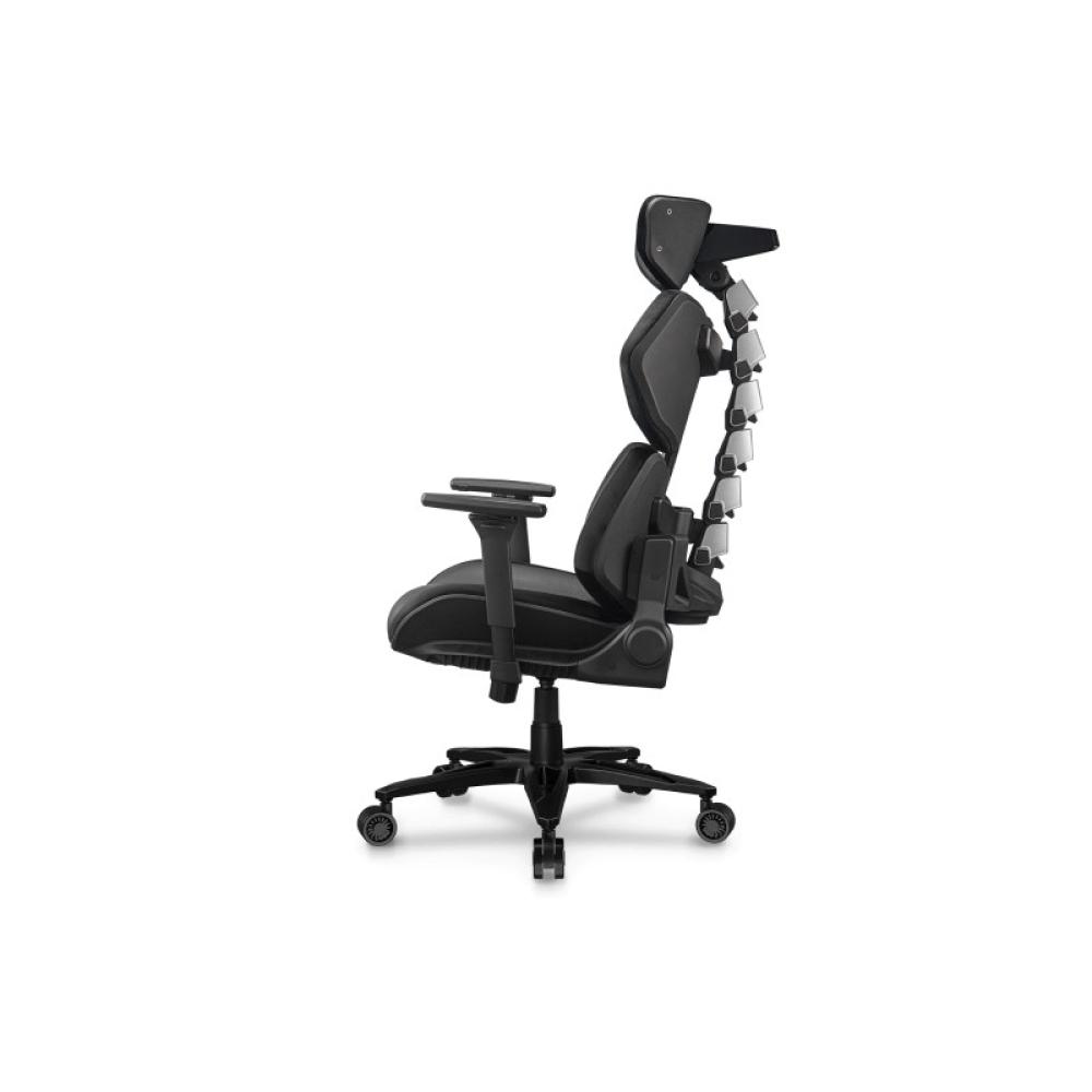 COUGAR - Terminator Elite Silla para videojuegos de PC Asiento acolchado Negro, Plata