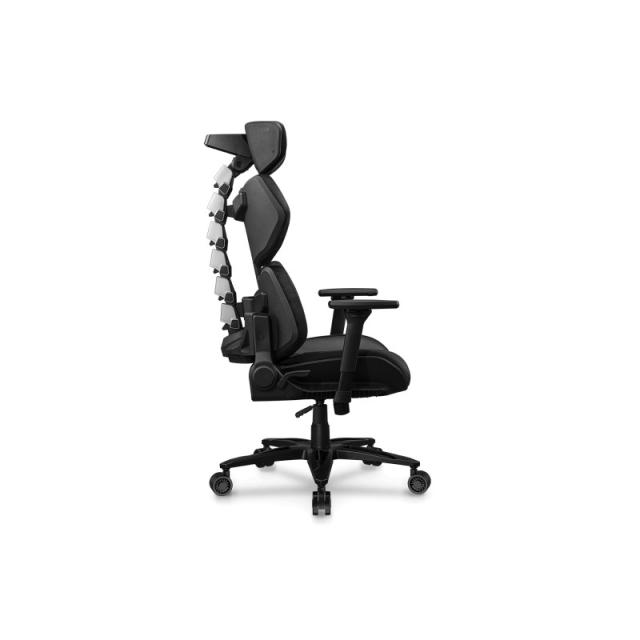 COUGAR - Terminator Elite Silla para videojuegos de PC Asiento acolchado Negro, Plata