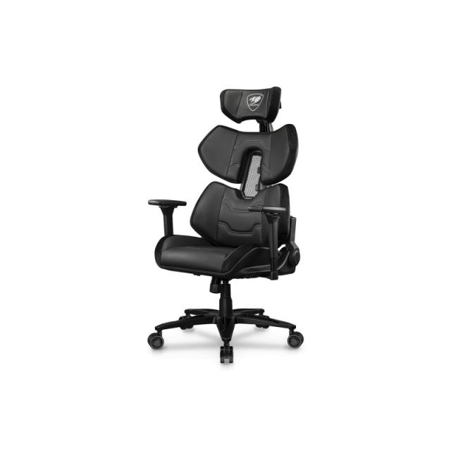 COUGAR - Terminator Elite Silla para videojuegos de PC Asiento acolchado Negro, Plata