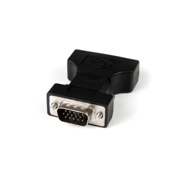 StarTech.com - Adaptador Conversor DVI-I a VGA - DVI-I Hembra - HD15 Macho - Negro