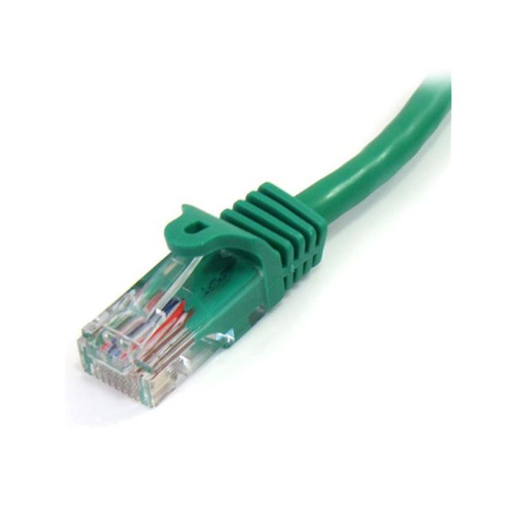 StarTech.com - Cable de 1m Verde de Red Fast Ethernet Cat5e RJ45 sin Enganche - Cable Patch Snagless