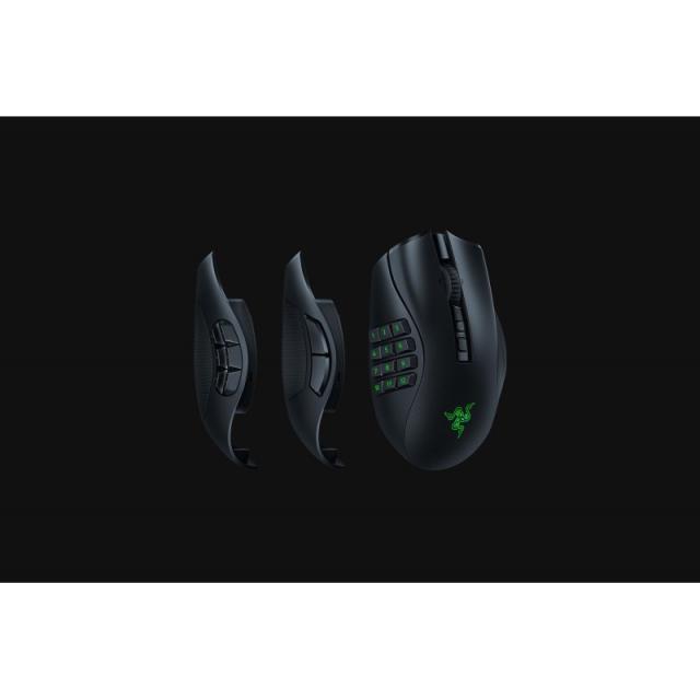 Razer - Naga V2 Pro ratón Juego mano derecha RF Wireless + Bluetooth + USB Type-C Óptico 30000 DPI