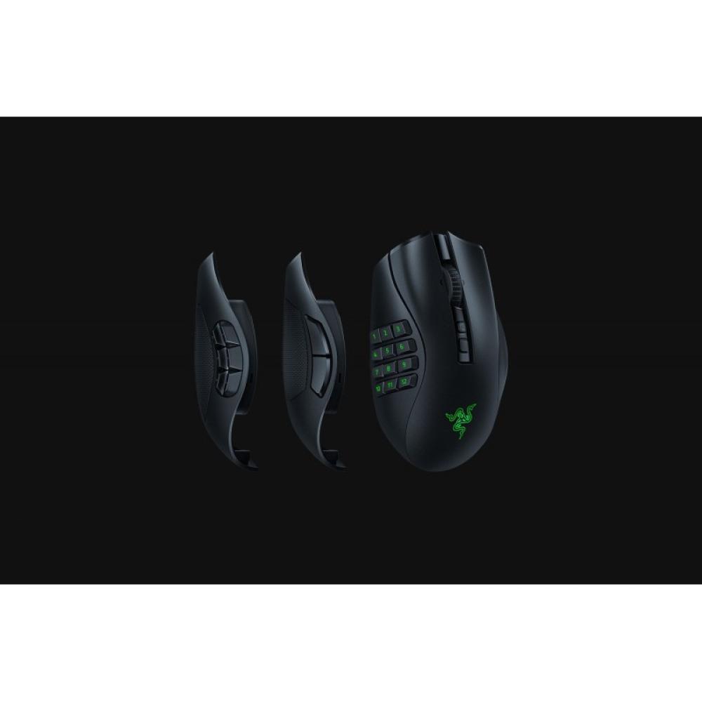 Razer - Naga V2 Pro ratón Juego mano derecha RF Wireless + Bluetooth + USB Type-C Óptico 30000 DPI