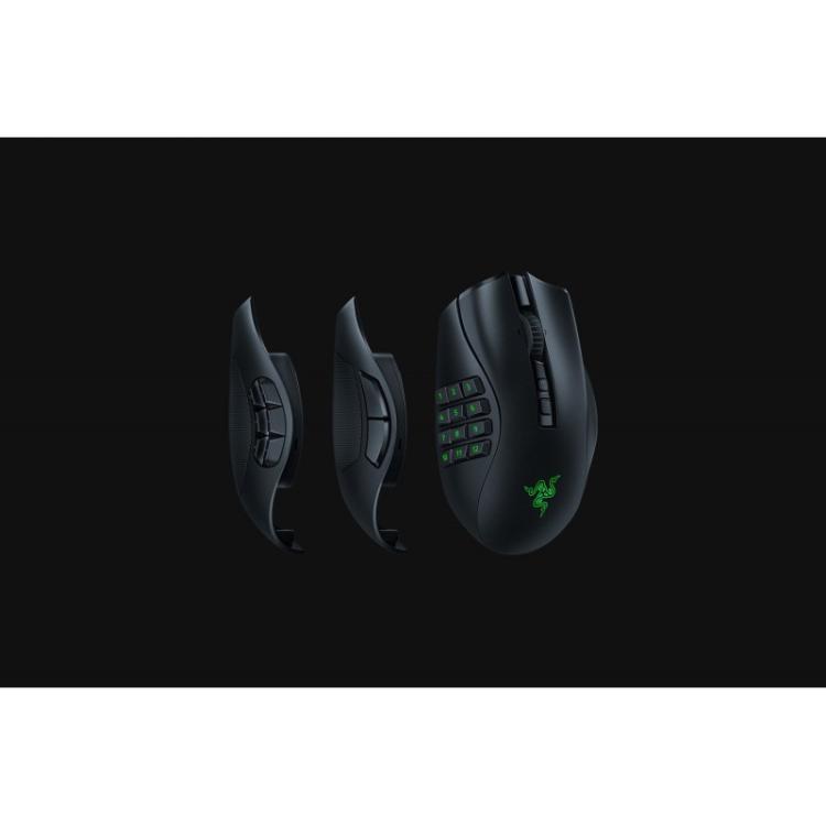 Razer - Naga V2 Pro ratón Juego mano derecha RF Wireless + Bluetooth + USB Type-C Óptico 30000 DPI