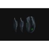 Razer - Naga V2 Pro ratón Juego mano derecha RF Wireless + Bluetooth + USB Type-C Óptico 30000 DPI