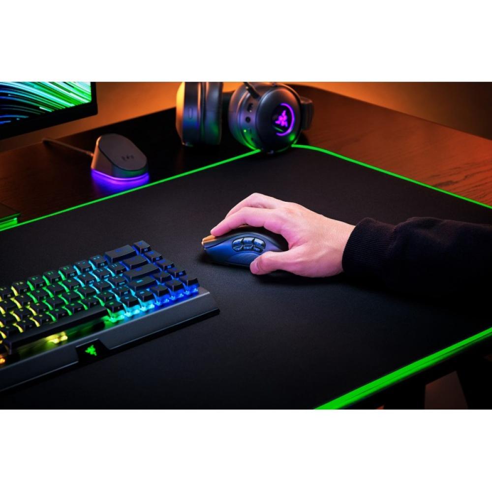 Razer - Naga V2 Pro ratón Juego mano derecha RF Wireless + Bluetooth + USB Type-C Óptico 30000 DPI