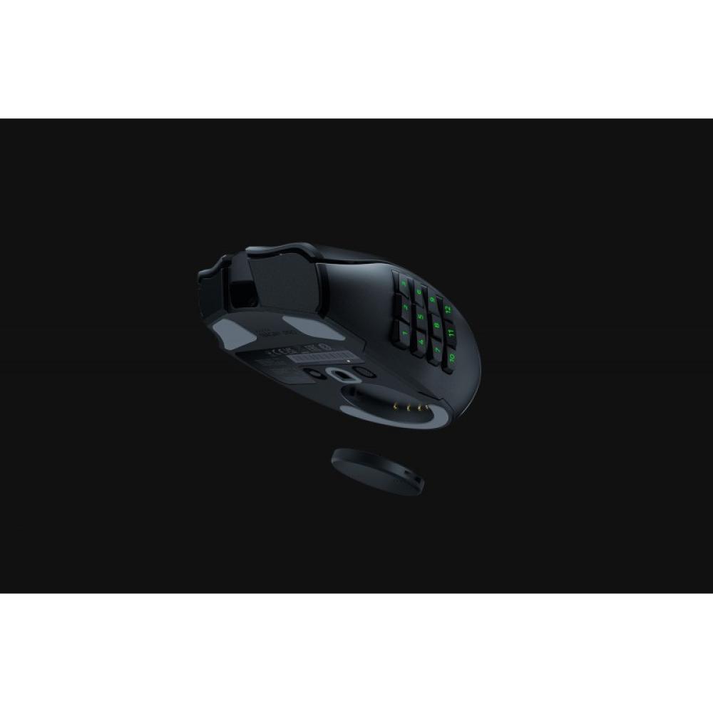 Razer - Naga V2 Pro ratón Juego mano derecha RF Wireless + Bluetooth + USB Type-C Óptico 30000 DPI