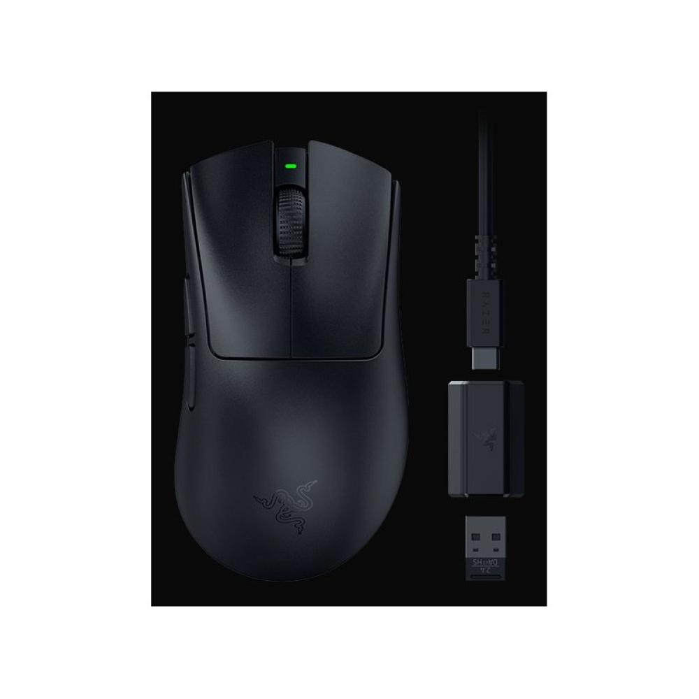 Razer - DeathAdder V3 HyperSpeed ratón Juego mano derecha RF Wireless + USB Type-C Óptico 26000 DPI