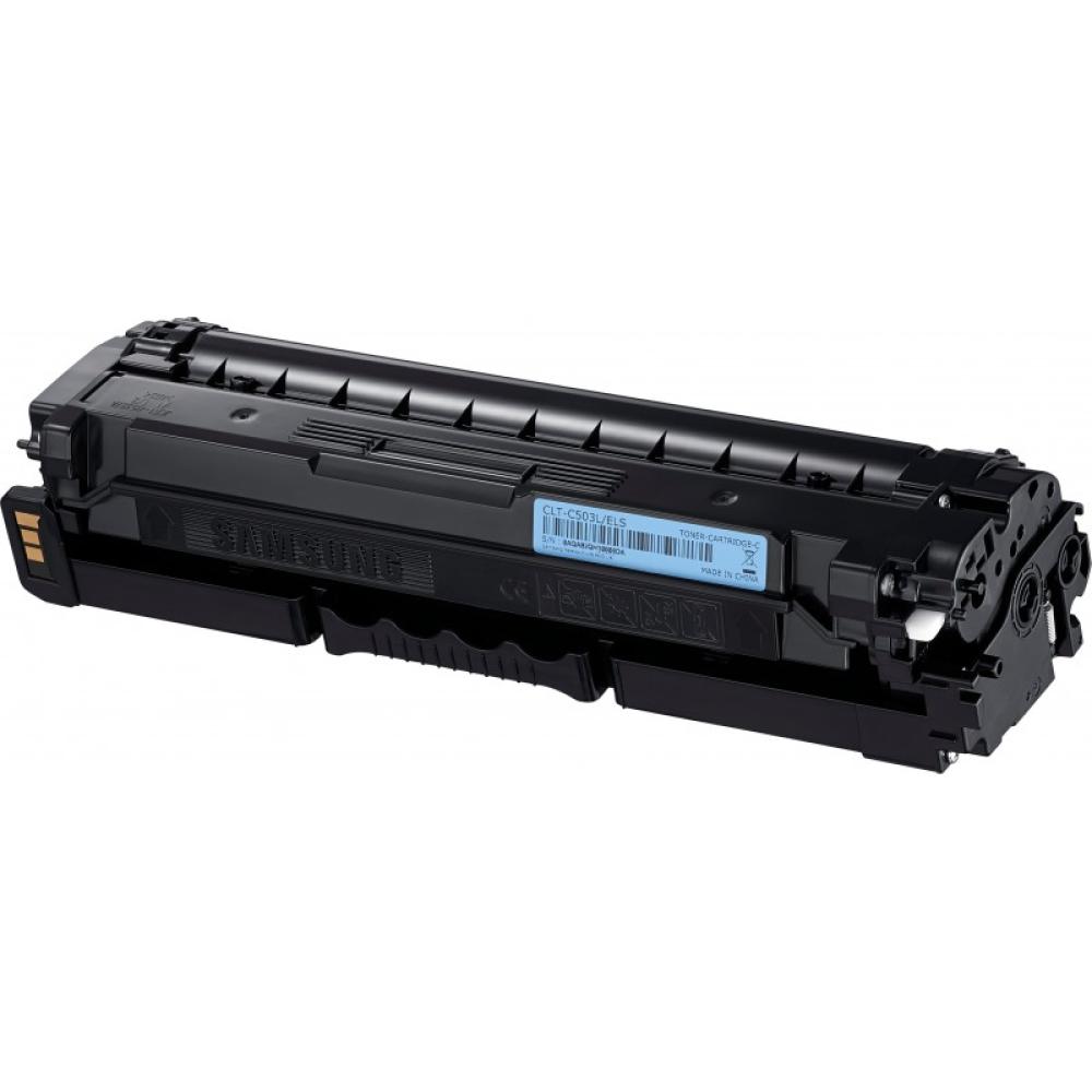 HP - Samsung Cartucho de Tóner Original HP CLT-C503L cian de alta capacidad