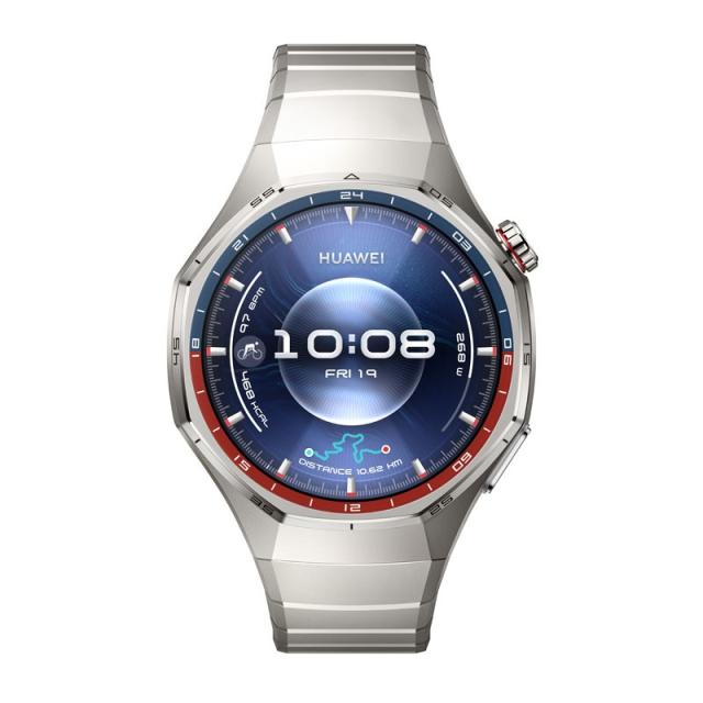 Huawei - WATCH GT6 PRO 3,73 cm (1.47") AMOLED 46 mm Digital 466 x 466 Pixeles Pantalla táctil Titanio GPS (satélite)