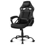 DRIFT - DR50 Silla para videojuegos de PC Asiento acolchado tapizado Negro - DR50B