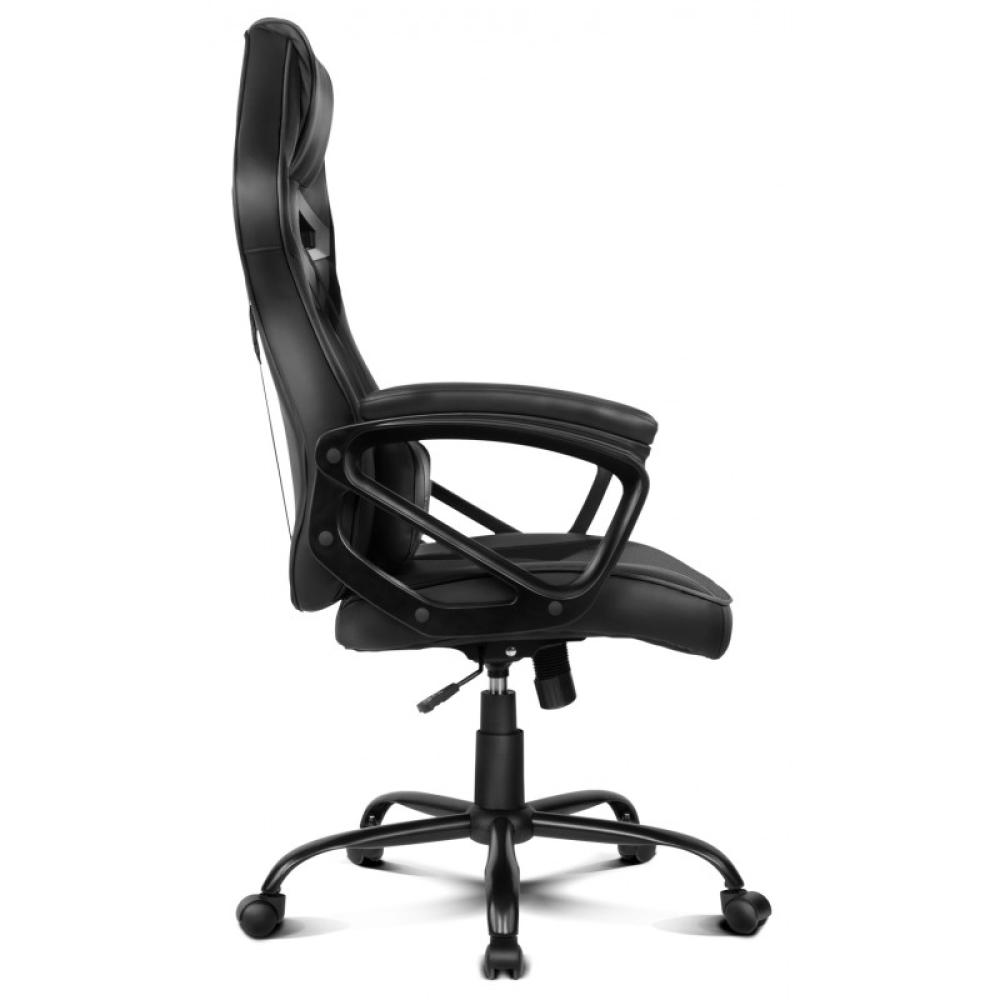 DRIFT - DR50 Silla para videojuegos de PC Asiento acolchado tapizado Negro - DR50B