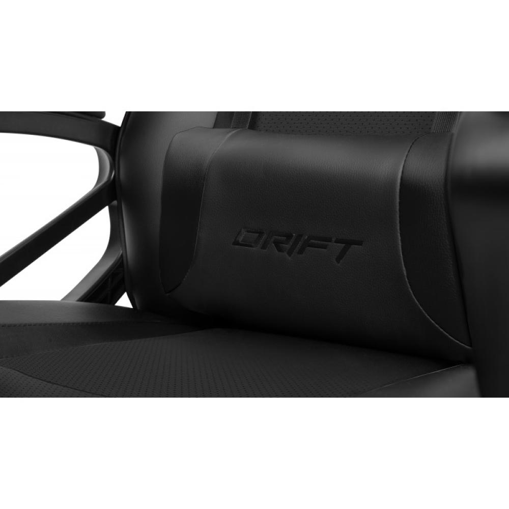 DRIFT - DR50 Silla para videojuegos de PC Asiento acolchado tapizado Negro - DR50B